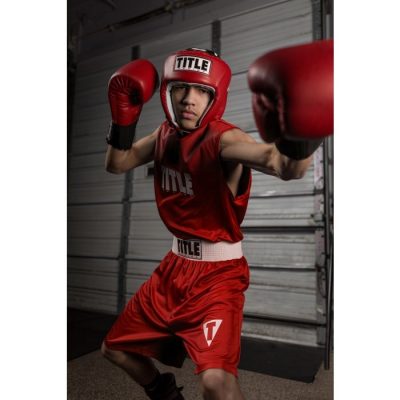 Боксерская форма TITLE Choice Performance Amateur Boxing Set Red(Р¤РѕС‚Рѕ 4)