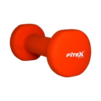 Гантель виниловая Fitex MD2015-1V (2x1 кг)(Р¤РѕС‚Рѕ 1)