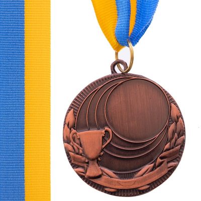 Заготовка медали с лентой PLUCK C-4844 5см золото, серебро, бронза(Р¤РѕС‚Рѕ 5)