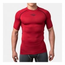 Замовити Компрессионная футболка Peresvit Air Motion Compression Short Sleeve T-Shirt Red Black (501005-310)