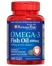 Замовити Витамины Puritan's Pride Omega 3 Fish Oil 1000 mg