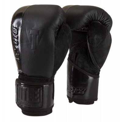 Перчатки боксерские Title Black Blast Training Gloves(Р¤РѕС‚Рѕ 1)