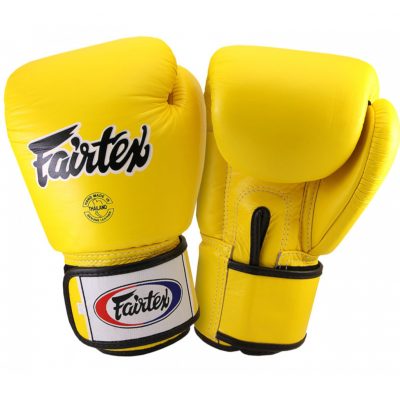 Боксерские перчатки Fairtex BGV1 Желтый(Р¤РѕС‚Рѕ 1)