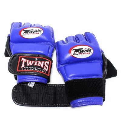Перчатки для смешанных единоборств MMA Twins (GGL-3-BU)(Р¤РѕС‚Рѕ 1)