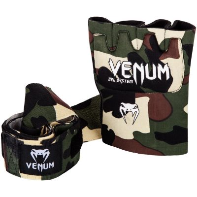Накладки гелевые бинты Venum Gel Kontact Glove Wraps Forest Camo(Р¤РѕС‚Рѕ 2)