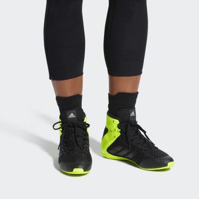 Боксерки Adidas SPEEDEX 16.1 (черно-зеленые)(Р¤РѕС‚Рѕ 2)