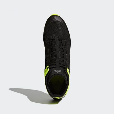 Боксерки Adidas SPEEDEX 16.1 (черно-зеленые)(Р¤РѕС‚Рѕ 3)