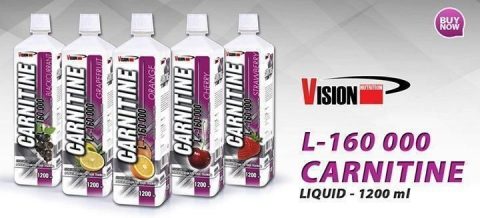 Замовити Жиросжигатель Vision Nutrition Carnitine L-100 000 (Клубника)