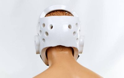 Шлем для таеквондо PU BO-2018-W WTF (р-р S-XL, белый)(Р¤РѕС‚Рѕ 3)