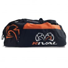 Замовити Спортивная сумка-рюкзак RIVAL RGB50 Gym Bag Черный/Оранжевый