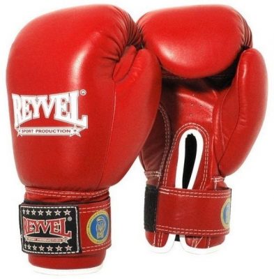Боксерские перчатки Reyvel: ФБУ ( кожа) 10-12oz (R20)(Р¤РѕС‚Рѕ 2)