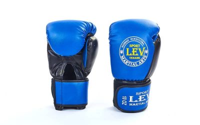 Перчатки боксерские Стрейч на липучке Лев UR LV-4280 ТОП (р-р 10-12oz, цвета в ассортименте)(Р¤РѕС‚Рѕ 2)