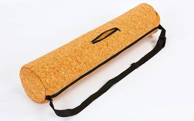 Чехол для йога коврика Yoga bag Пробковый SP-Planeta FI-6973 (размер 13смх65см, пробковое дерево, полиэстер)(Р¤РѕС‚Рѕ 1)