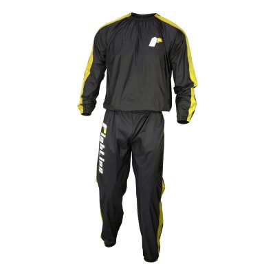 Костюм для сгонки веса Fighting Sports Renew Nylon Sauna Suit (Черно/Желтый)(Р¤РѕС‚Рѕ 1)