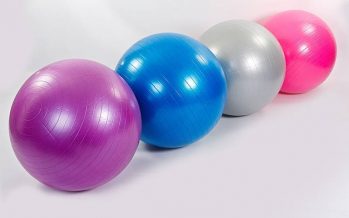 Замовити Мяч для фитнеса (фитбол) ZEL гладкий 65см FI-1983-65 (PVC, сатин, 800г, цвета в ассорт, ABS-система)