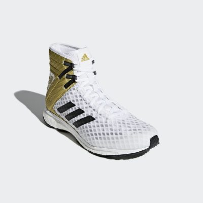Боксерки Adidas Speedex 16.1 белые с черными полосками(Р¤РѕС‚Рѕ 3)