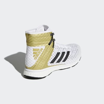 Боксерки Adidas Speedex 16.1 белые с черными полосками(Р¤РѕС‚Рѕ 4)