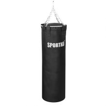 Замовити Мешок боксерский SPORTKO ременная кожа (3,5мм-4мм) Высота 110 см. Диаметр 35 см. Вес 50 кг.