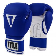 Замовити Перчатки боксерские TITLE Pro Style Leather Training Gloves 3.0 Синий