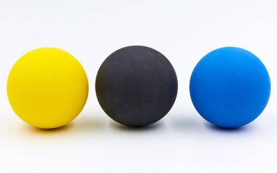 Мяч для сквоша, ракетбола (3шт) HT-6896 (резина, d-5,5см, упаковка-туба)(Р¤РѕС‚Рѕ 3)