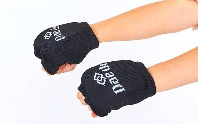 Накладки (перчатки) для каратэ DADO BO-5487-BK (полиэстер, р-р XS-M, черный)(Р¤РѕС‚Рѕ 1)