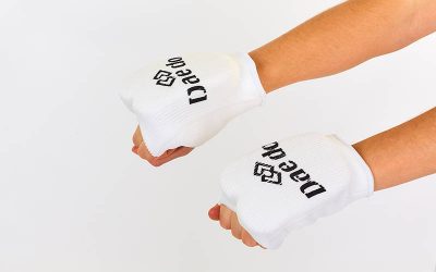 Накладки (перчатки) для каратэ DADO BO-5487-W (полиэстер, р-р XS-M, белый)(Р¤РѕС‚Рѕ 1)