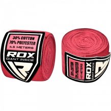 Замовити Бинты боксерские RDX FIBRA PINK 4.5M (10404)