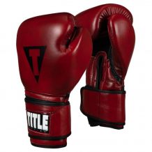 Замовити Перчатки боксерские TITLE Blood Red Leather Sparring Gloves