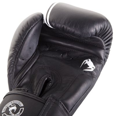 Боксерские перчатки Venum Bangkok Spirit Nappa Leather - Черный/Белый(Р¤РѕС‚Рѕ 3)