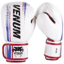Замовити Боксерские перчатки Venum Bangkok Spirit Nappa Leather - Белый/Черный