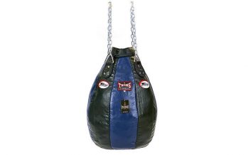 Замовити Груша боксерская Каплевидная набивная подвесная TWINS PPL-BU-L (d-60см l-85см, синий)
