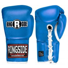 Замовити Боксерские перчатки на шнуровке Ringside Professional Fight Gloves Синий