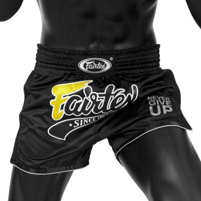 Шорты для тайского бокса Fairtex Muay Thai Shorts Черный(Р¤РѕС‚Рѕ 4)