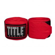 Замовити Бинты боксерские TITLE Fight Back Semi-Elastic Hand Wraps Красный