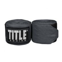 Замовити Бинты боксерские TITLE Fight Back Semi-Elastic Hand Wraps Серый