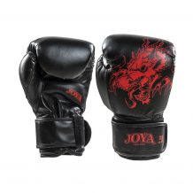 Замовити Перчатки боксерские Joya Kickboxing Gloves White Dragon Черный/Красный