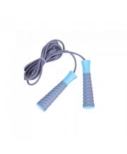 Замовити Скакалка LiveUP PVC JUMPROPE серый-голубой LS3143-g