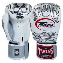 Замовити Перчатки боксерские TWINS FBGVL3-31 Белый/Серебро