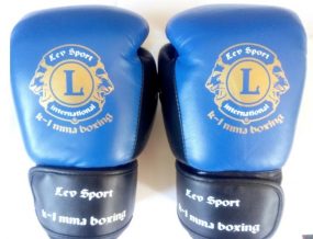 Замовити Боксерские перчатки Lev sport Vip Кожа Синий
