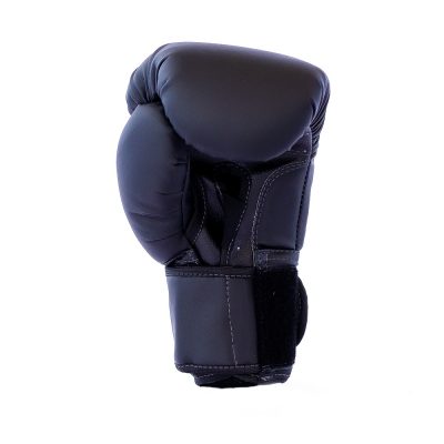 Боксерские перчатки BOXING Кожвинил Черный 6-14Oz(Р¤РѕС‚Рѕ 3)