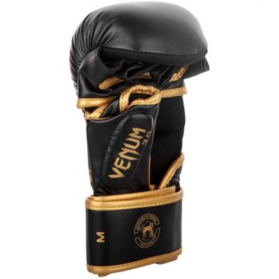 Перчатки Venum Challenger 3.0 Sparring Gloves Черный/Золото(Р¤РѕС‚Рѕ 3)