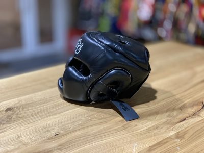 Боксерcкий шлем Fairtex Full Pprotection HG13 (Black)(Р¤РѕС‚Рѕ 6)