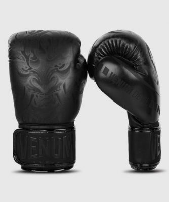 Боксерские перчатки Venum Devil Boxing Glovesм Черный(Р¤РѕС‚Рѕ 1)