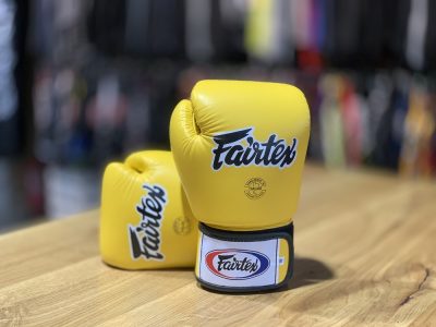 Боксерские перчатки Fairtex BGV1 Желтый(Р¤РѕС‚Рѕ 2)