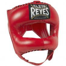 Замовити Боксерский шлем Cleto Reyes Traditional Headgear with Nylon Face Bar RED