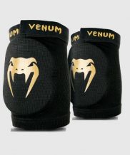 Замовити Налокотники Venum Kontact Elbow Protector Черный/Золото
