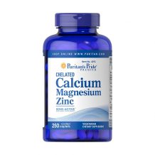Замовити Витаминный комплекс Puritans Pride Chelated Calcium Magnesium Zinc (250 таблеток)