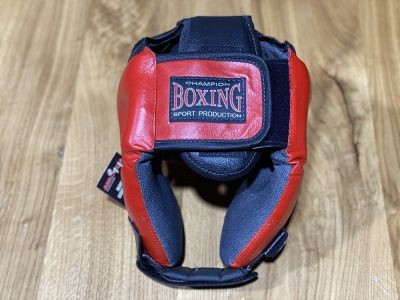Шлем BOXING боксерский закрытый Маска (Кожа)(Р¤РѕС‚Рѕ 2)