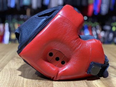 Шлем BOXING боксерский закрытый Маска (Кожа)(Р¤РѕС‚Рѕ 3)