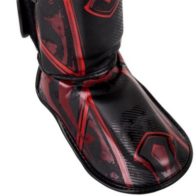 Защита ног Venum Gladiator 3.0 Shink Guards Черный/Красный(Р¤РѕС‚Рѕ 2)